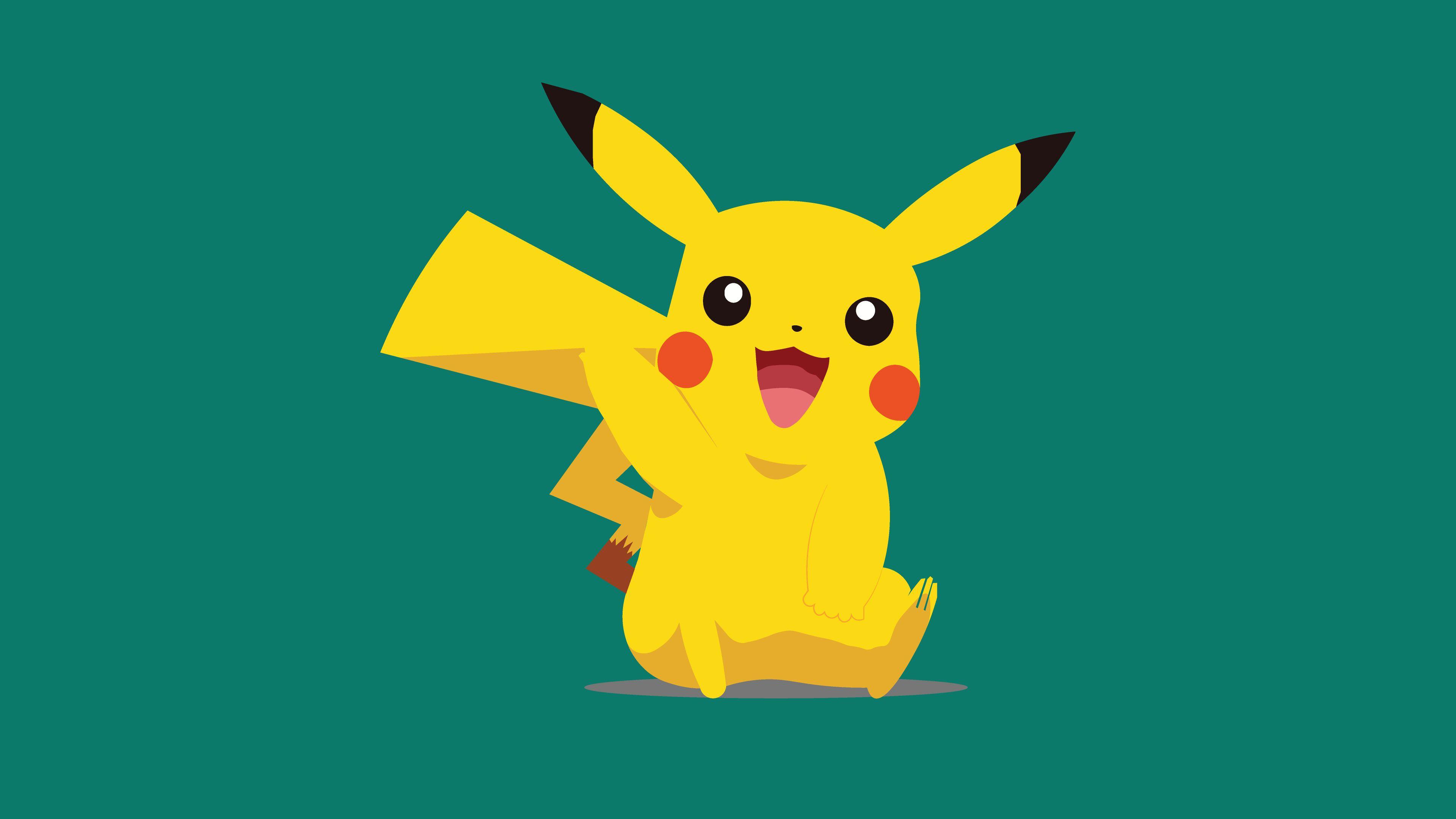 Happy Pikachu Pokémon Desktop Wallpaper - Pikachu Wallpaper-sgquangbinhtourist.com.vn