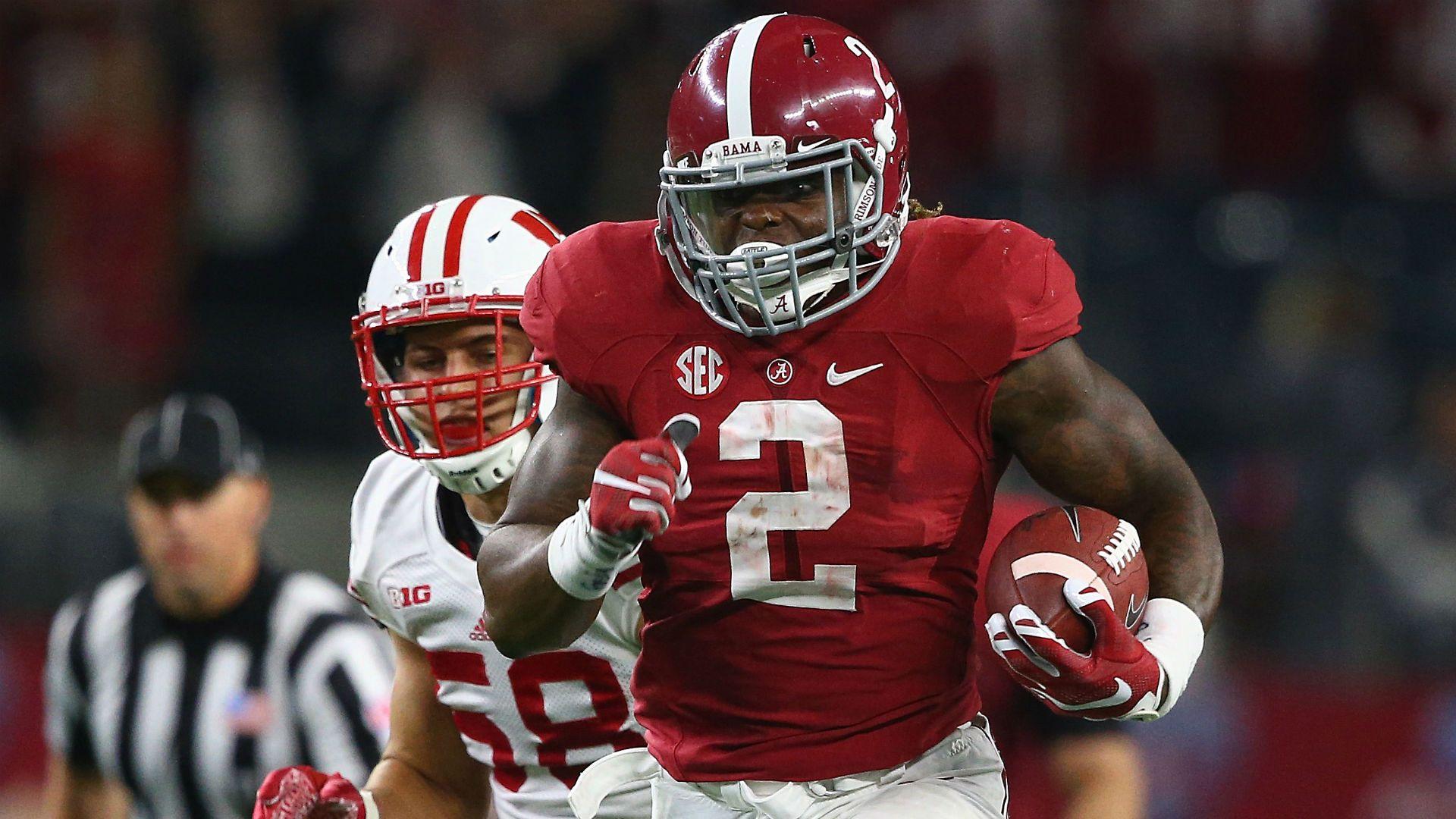 Alabama tops Wisconsin behind running back Derrick Henry. NCAA