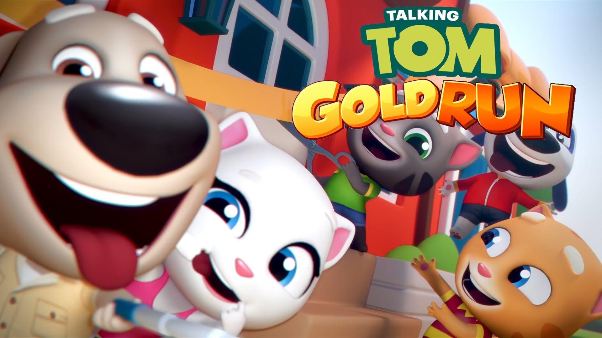 Talking Tom Gold Run IPhone IPod Touch IPad Gameplay [HD]