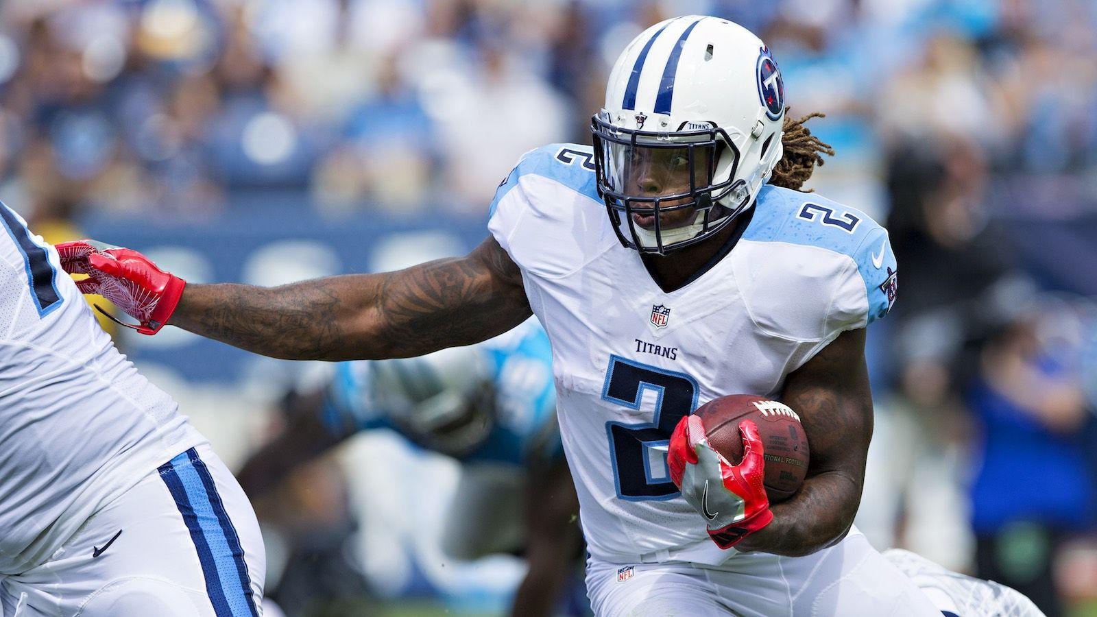 Which Titans' RB scores more TDs: Derrick Henry or DeMarco Murray
