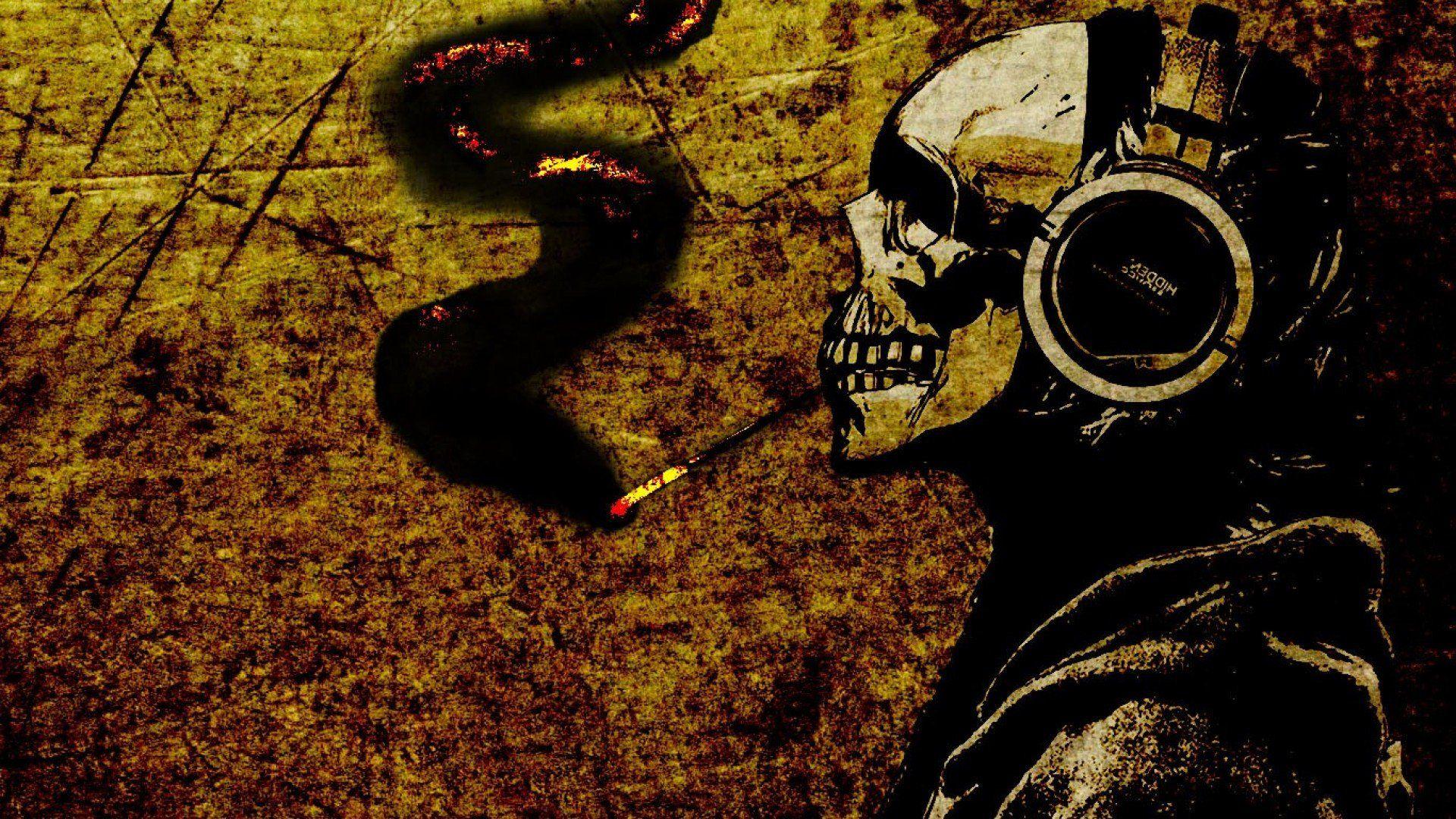 34+] Smoking Skull Live Wallpaper - WallpaperSafari