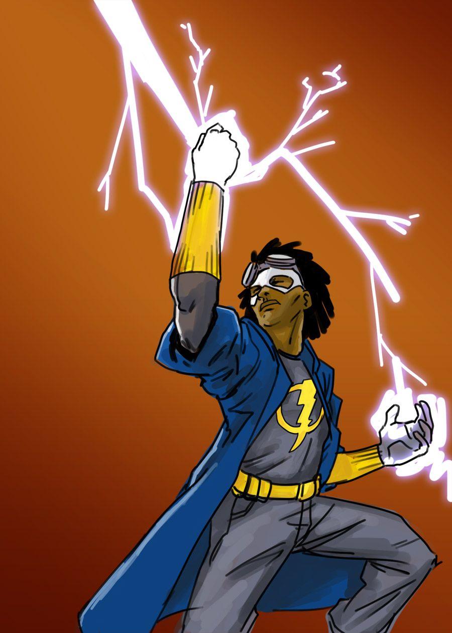 DSC 205 Static Shock by robthesentinel. Static