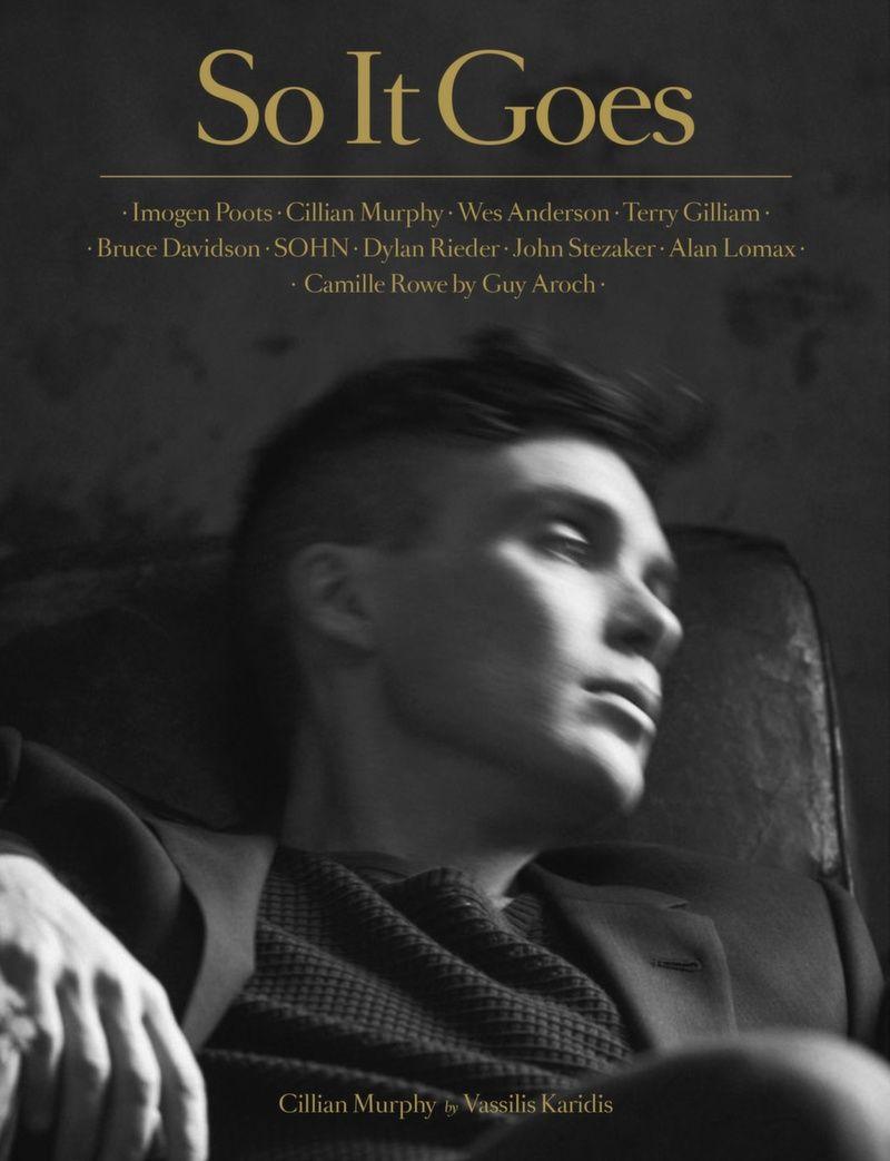 First Look: Cillian Murphy Covers So It Goes Magazine + Some Peaky
