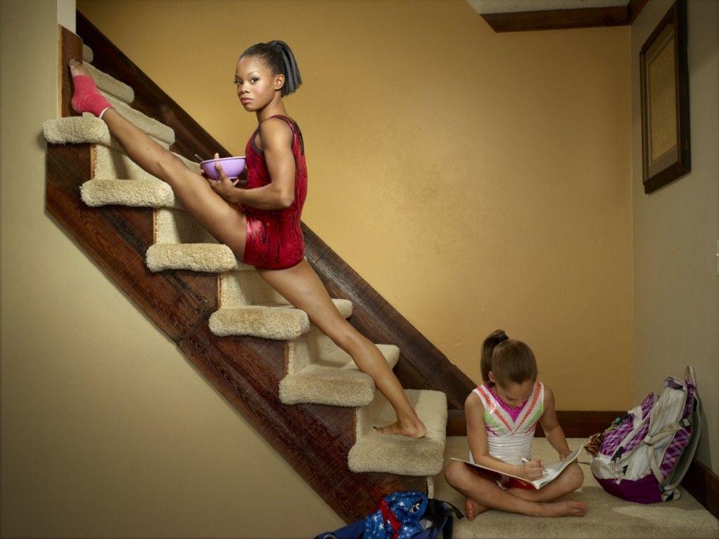 This Is how 2012 Olympic Gold Gymnast Gabby Douglas spends time at