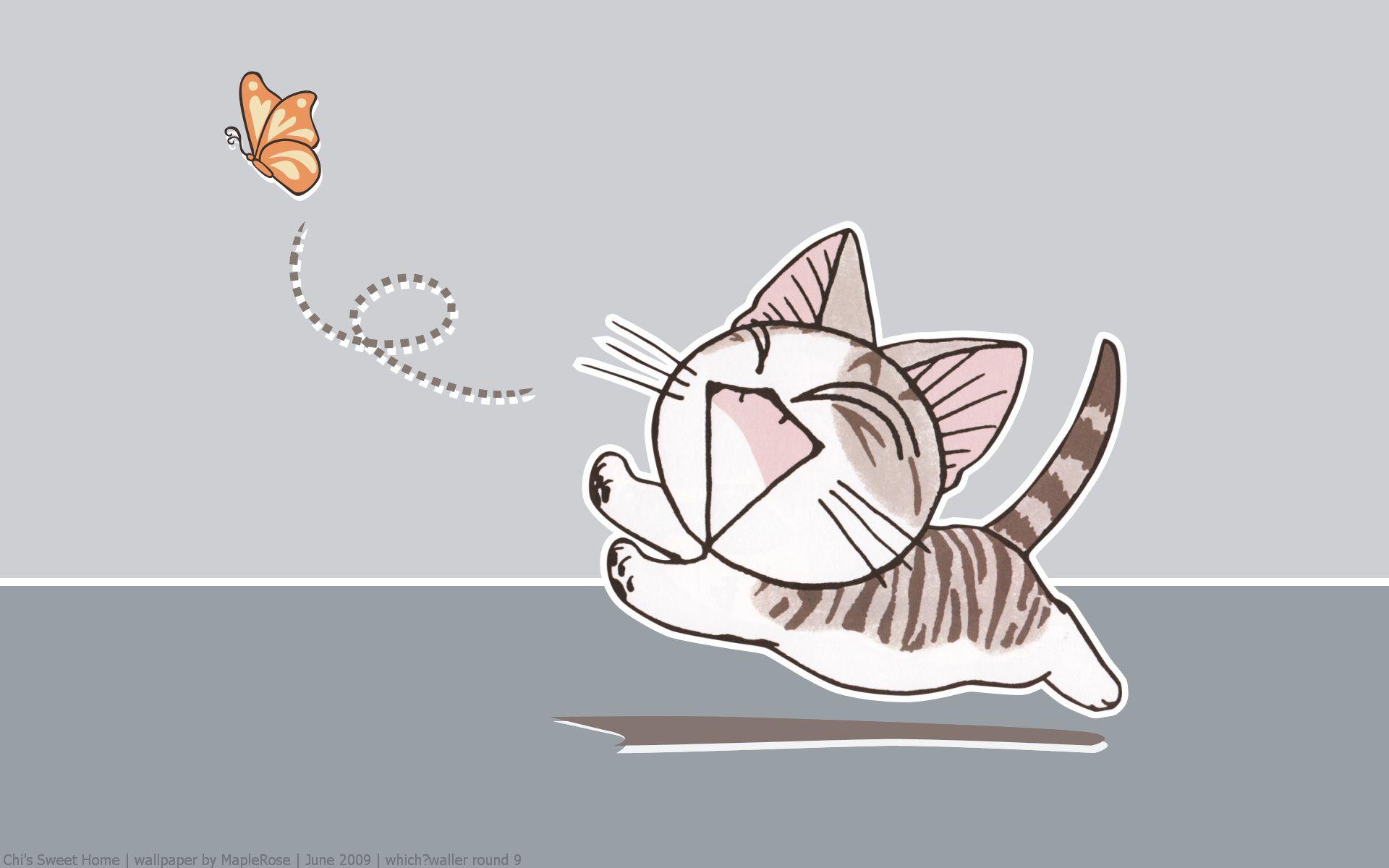 Chi chi&;s sweet home cats (drawn) wallpaperx1200