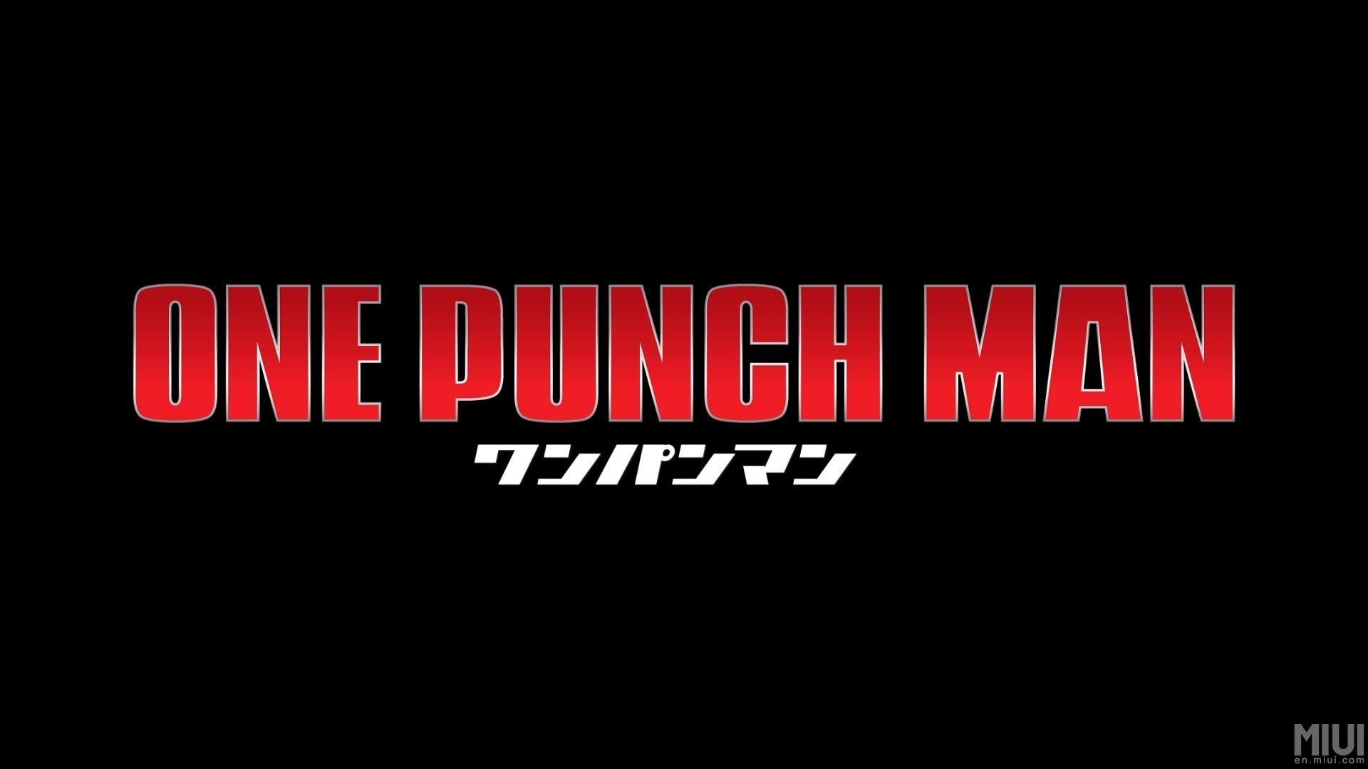 MIUI Resources Team One Punch Man HD Wallpaper