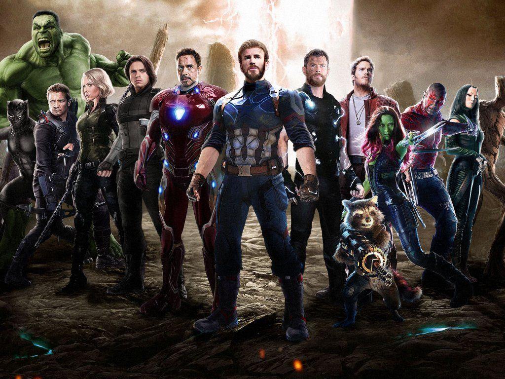 Desktop wallpaper team of superheroes, movie, avengers