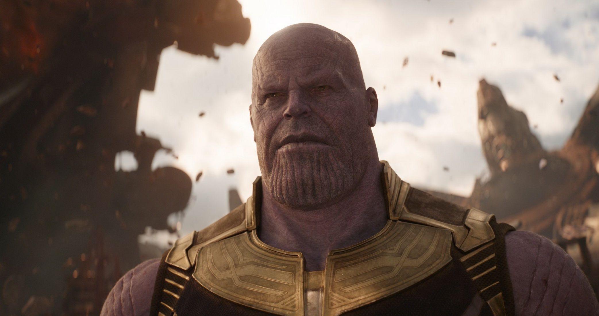 Josh Brolin As Thanos In Avengers Infinity War 2018, Full HD 2K