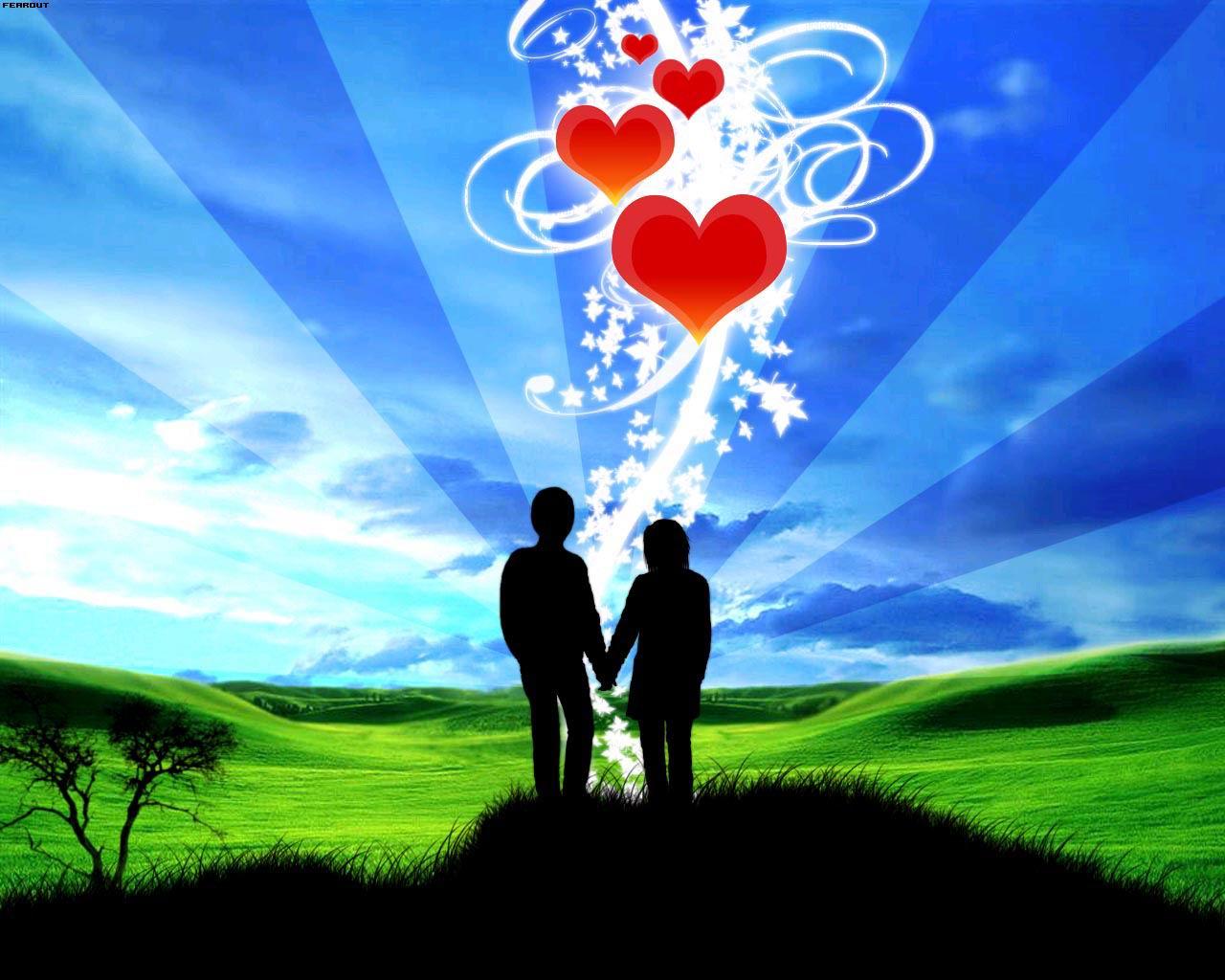 Together Our Love Lives Wallpaper