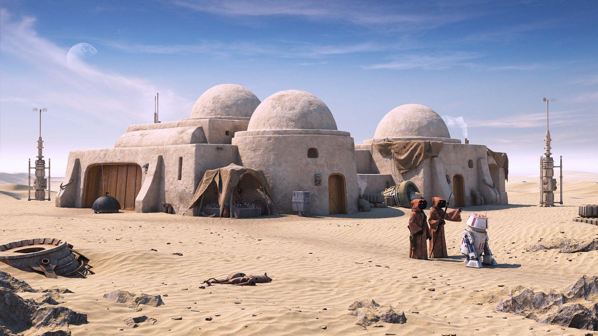 Tatooine (Star Wars) HD Wallpaper