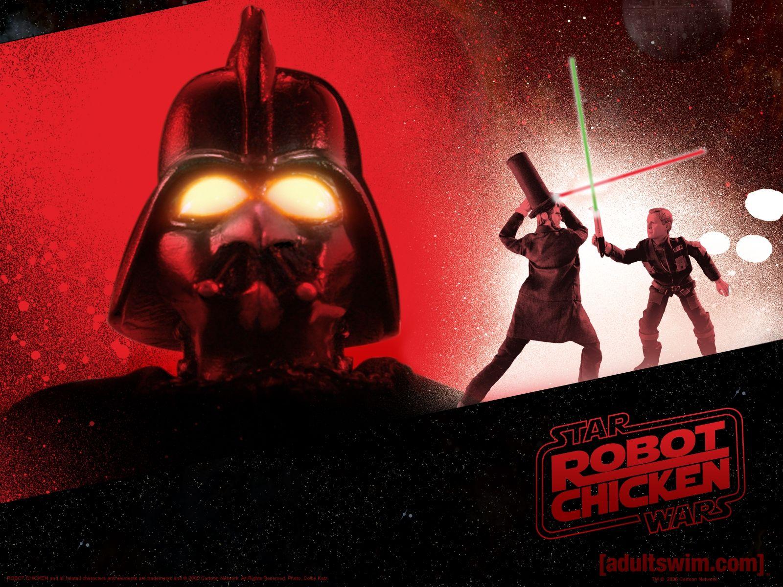 star wars robot chicken 1600x1200 wallpaper High Quality