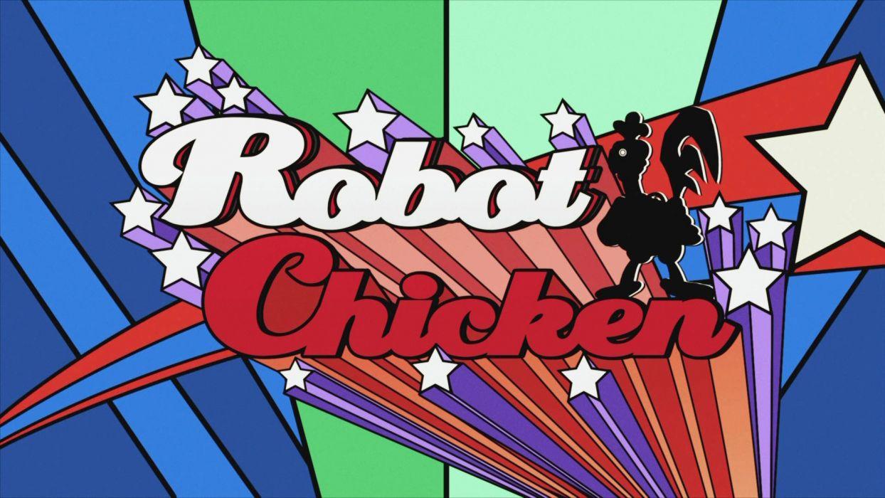 ROBOT CHICKEN Comedy Family Sci Fi Cartoon (12) Wallpaper