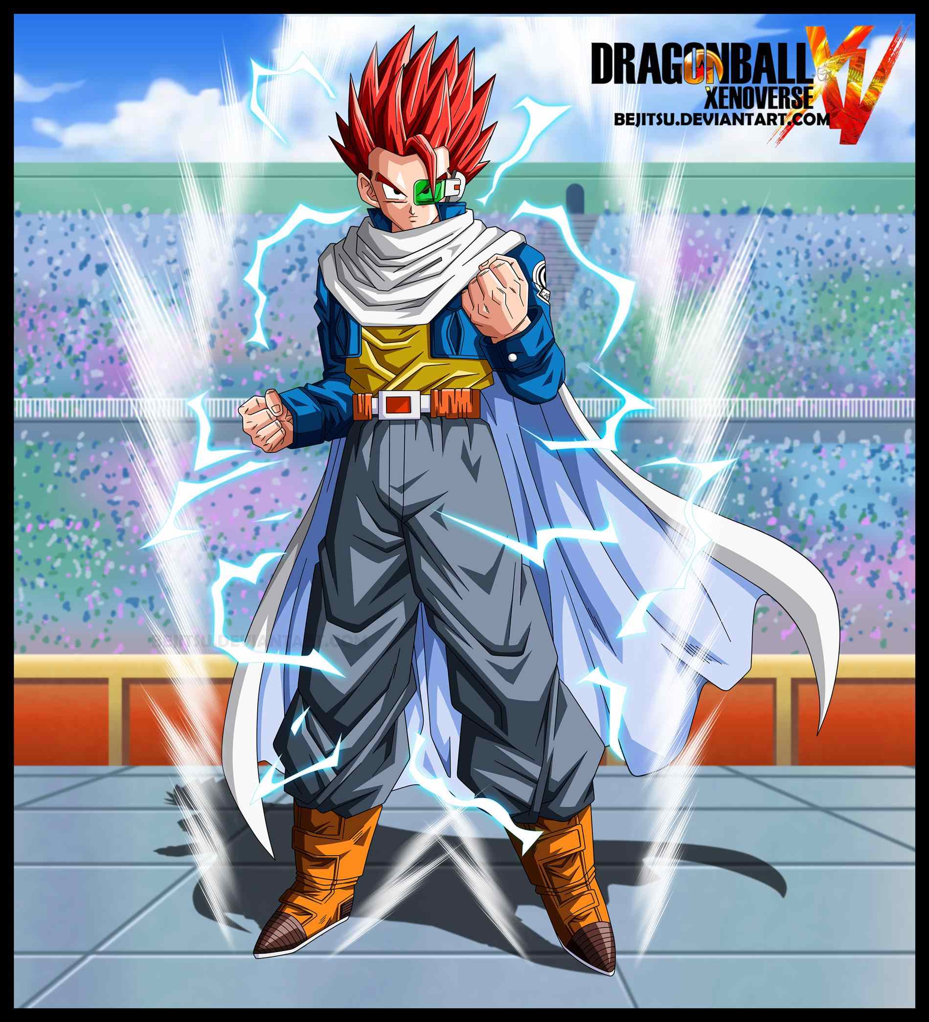 super saiyan god trunks