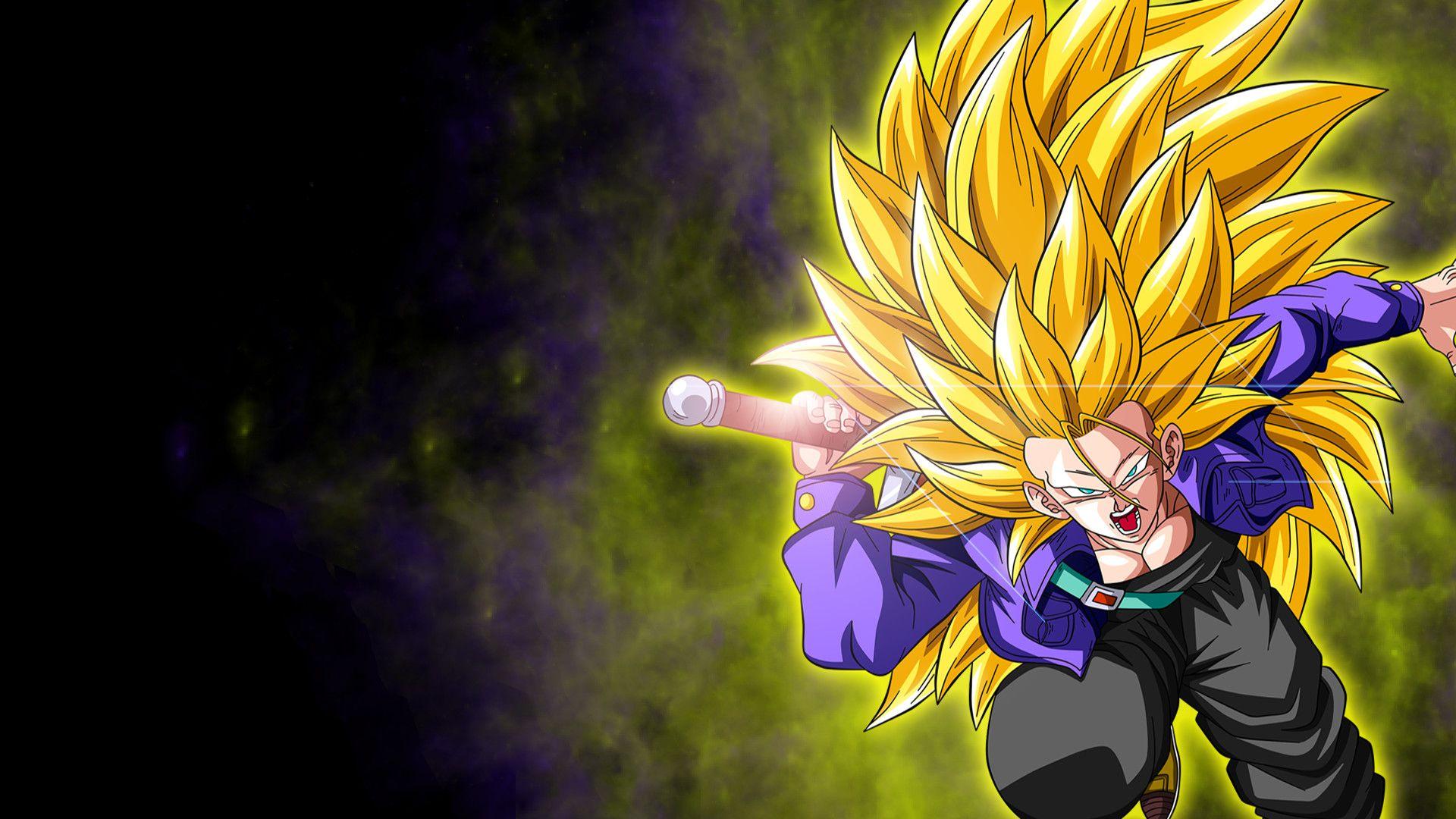 Trunks Super Saiyan Rage in Dragon Ball Super Anime Wallpaper ID:4670