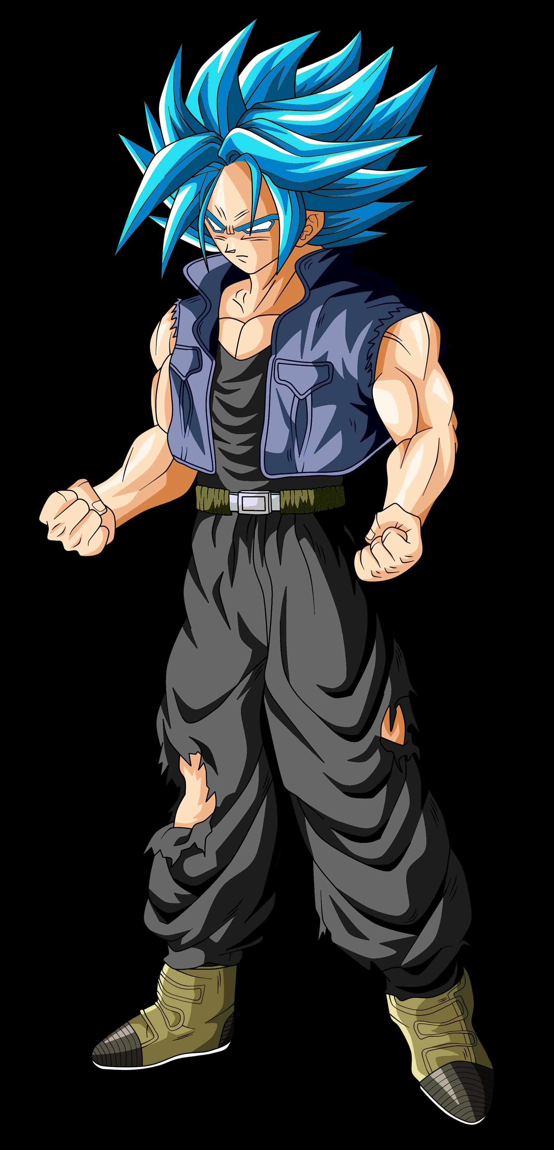 dragon ball z trunks super saiyan 4