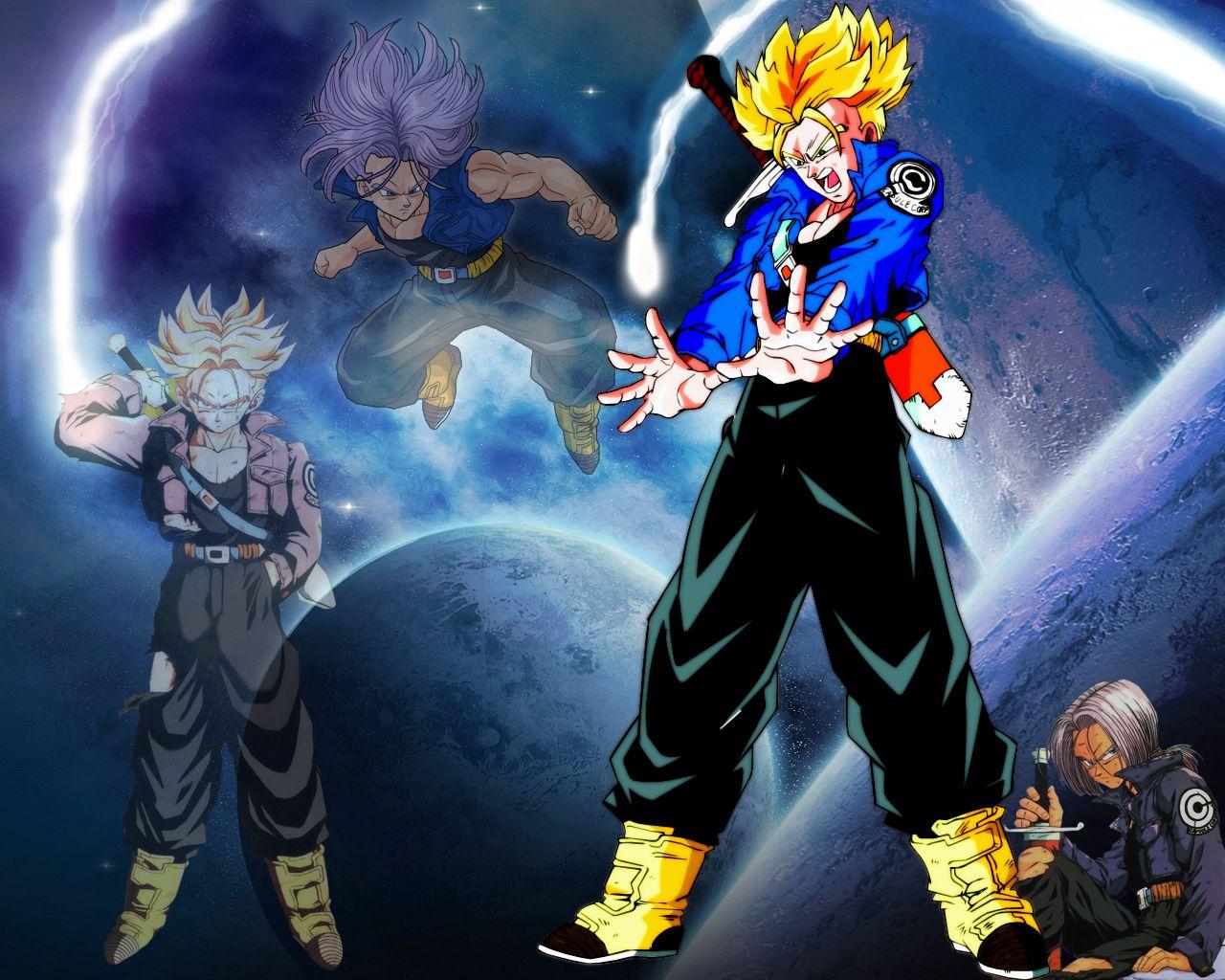 Dragon Ball Z Trunks Wallpapers Wallpaper Cave