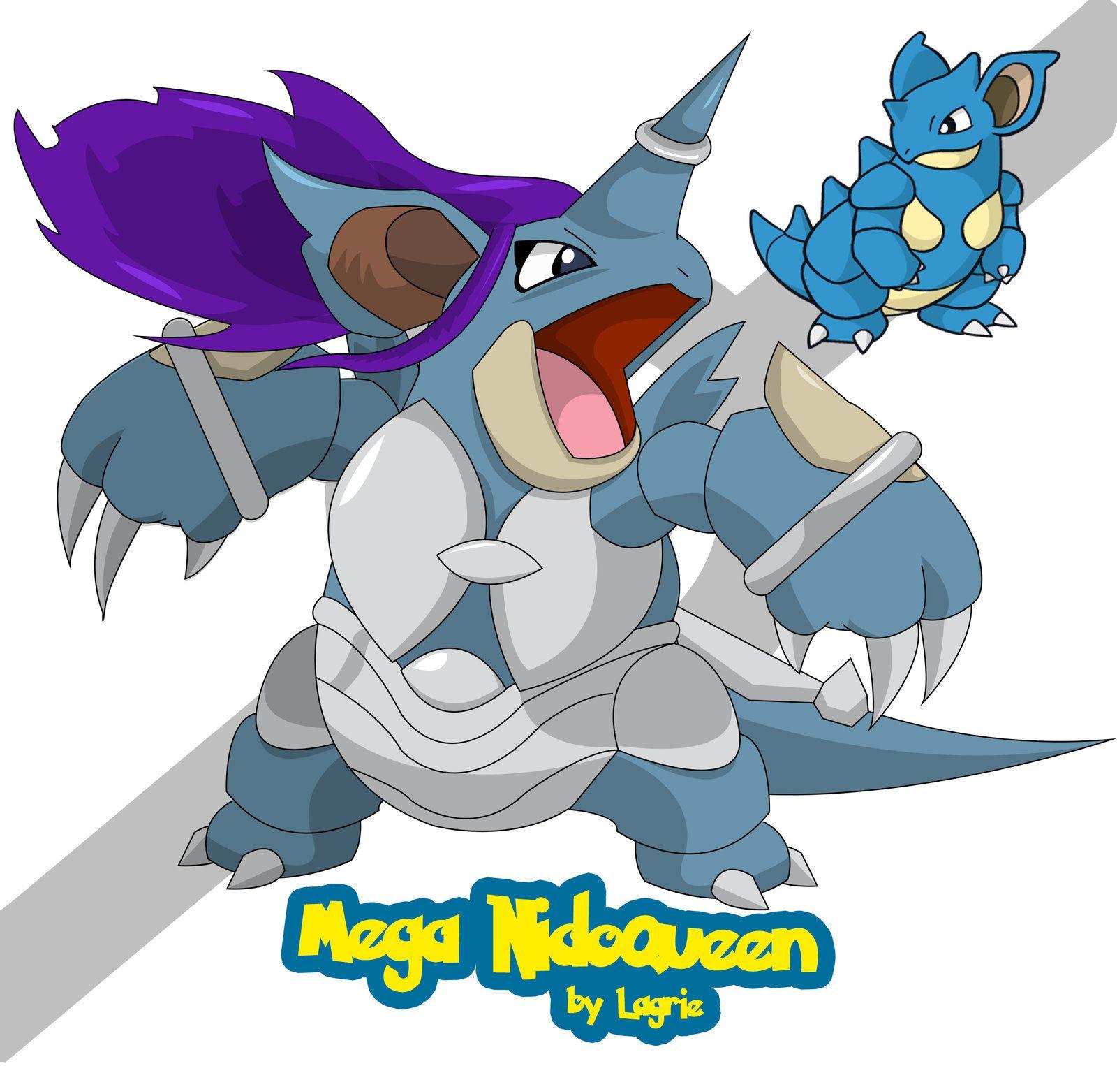 Mega Nidoqueen by lagrie.
