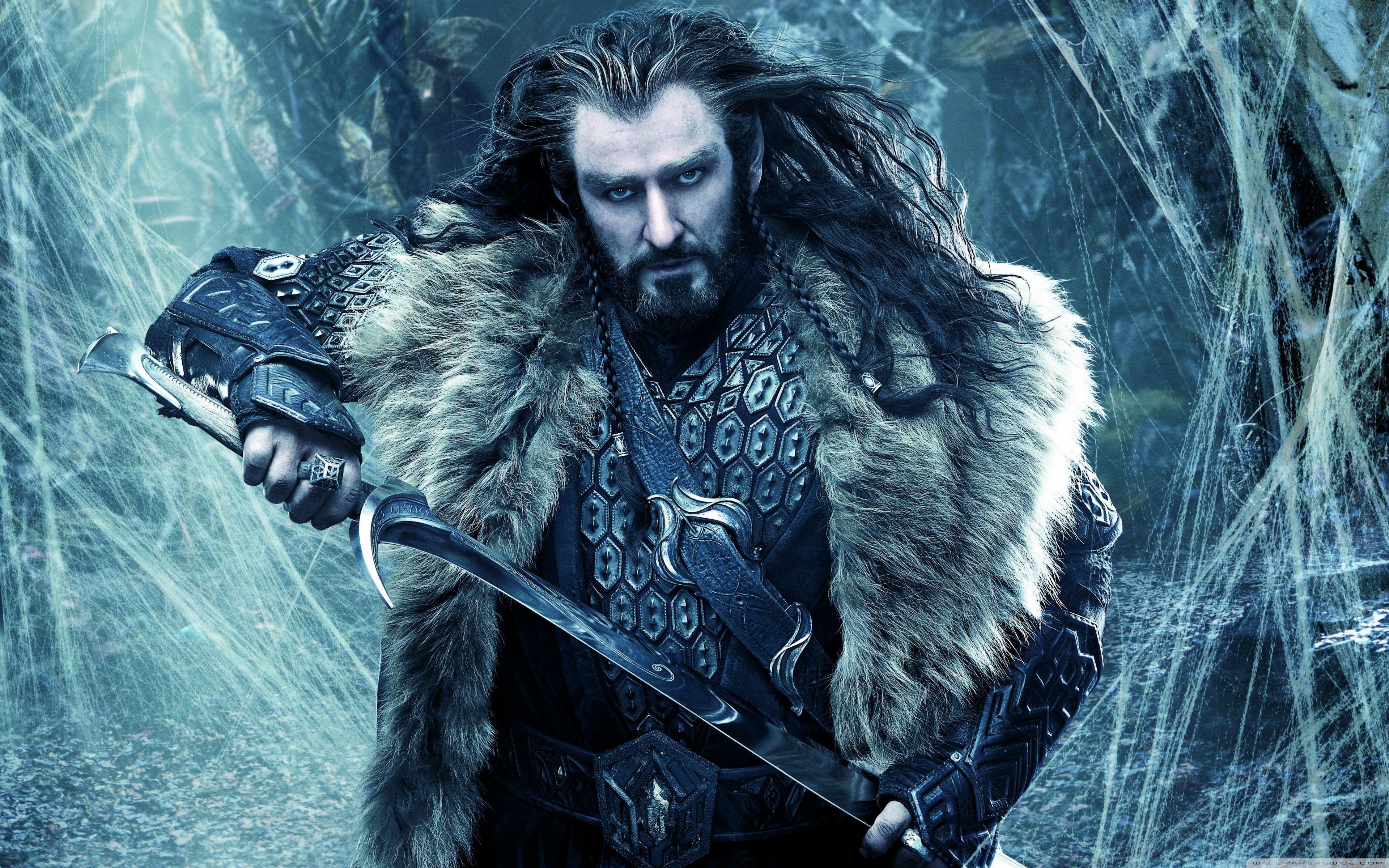 THE HOBBIT THE DESOLATION OF SMAUG Thorin Oakenshield ❤ 4K HD