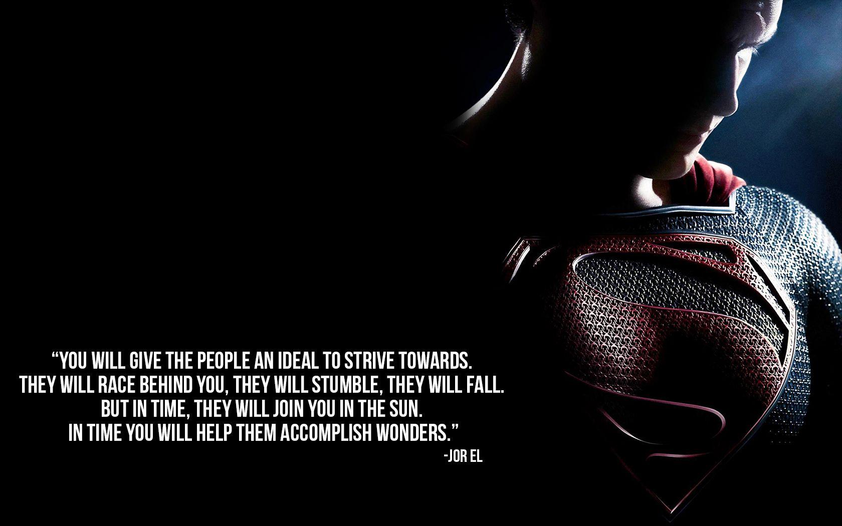 A Hero Wallpaper With Quote Inspiring Quotes and words In Life
