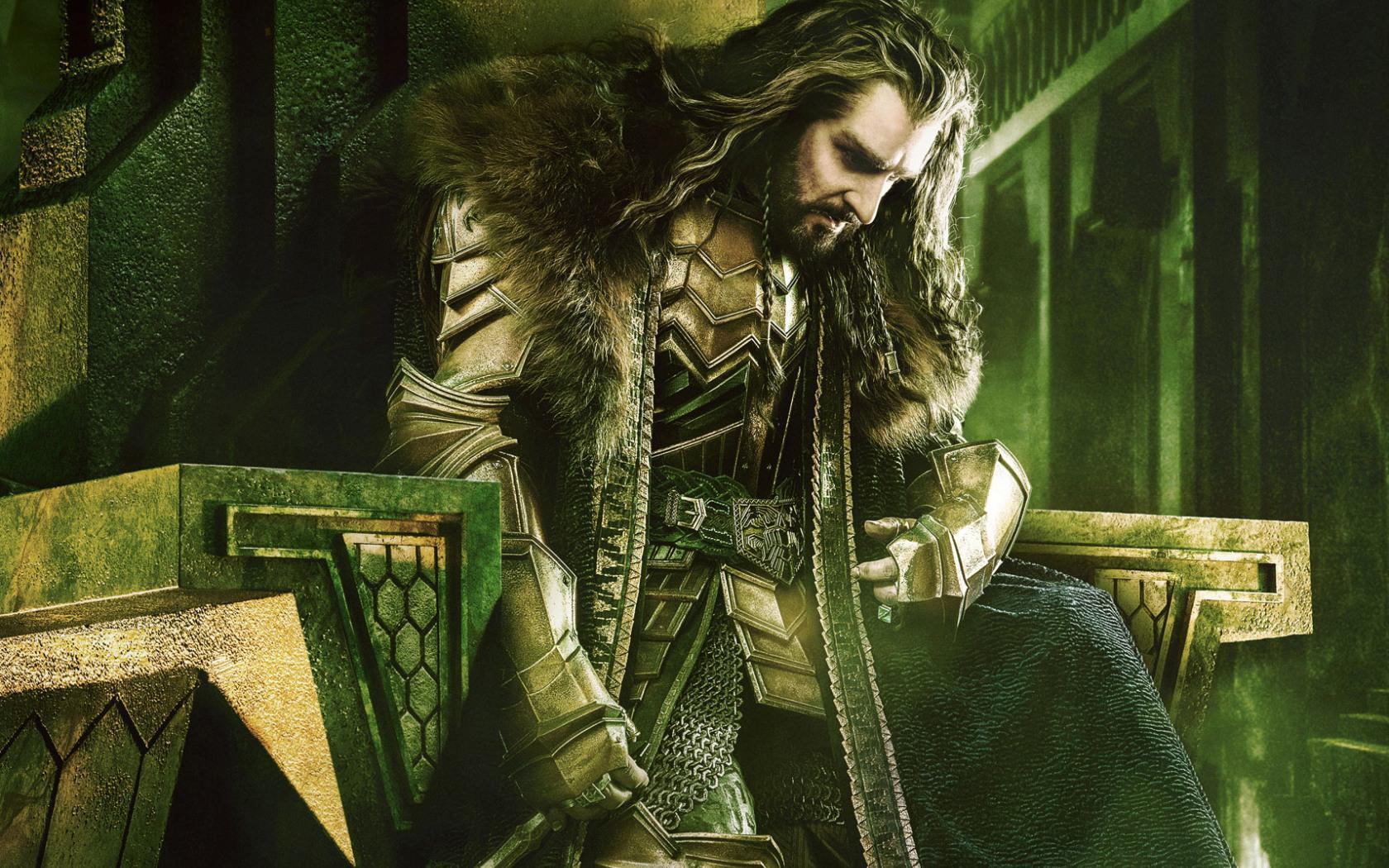 Thorin Oakenshield in The Hobbit HD desktop wallpaper, Widescreen