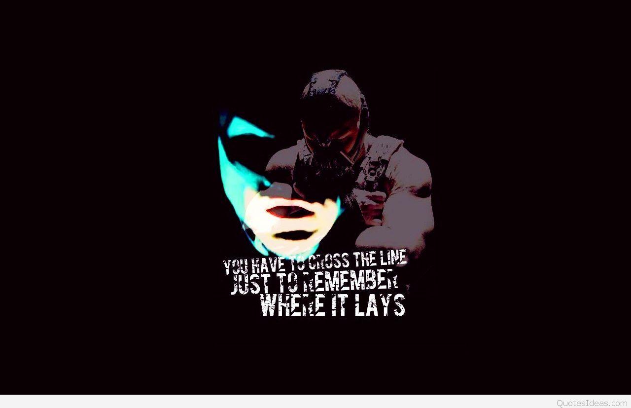 The Dark Night best quotes with background image hd