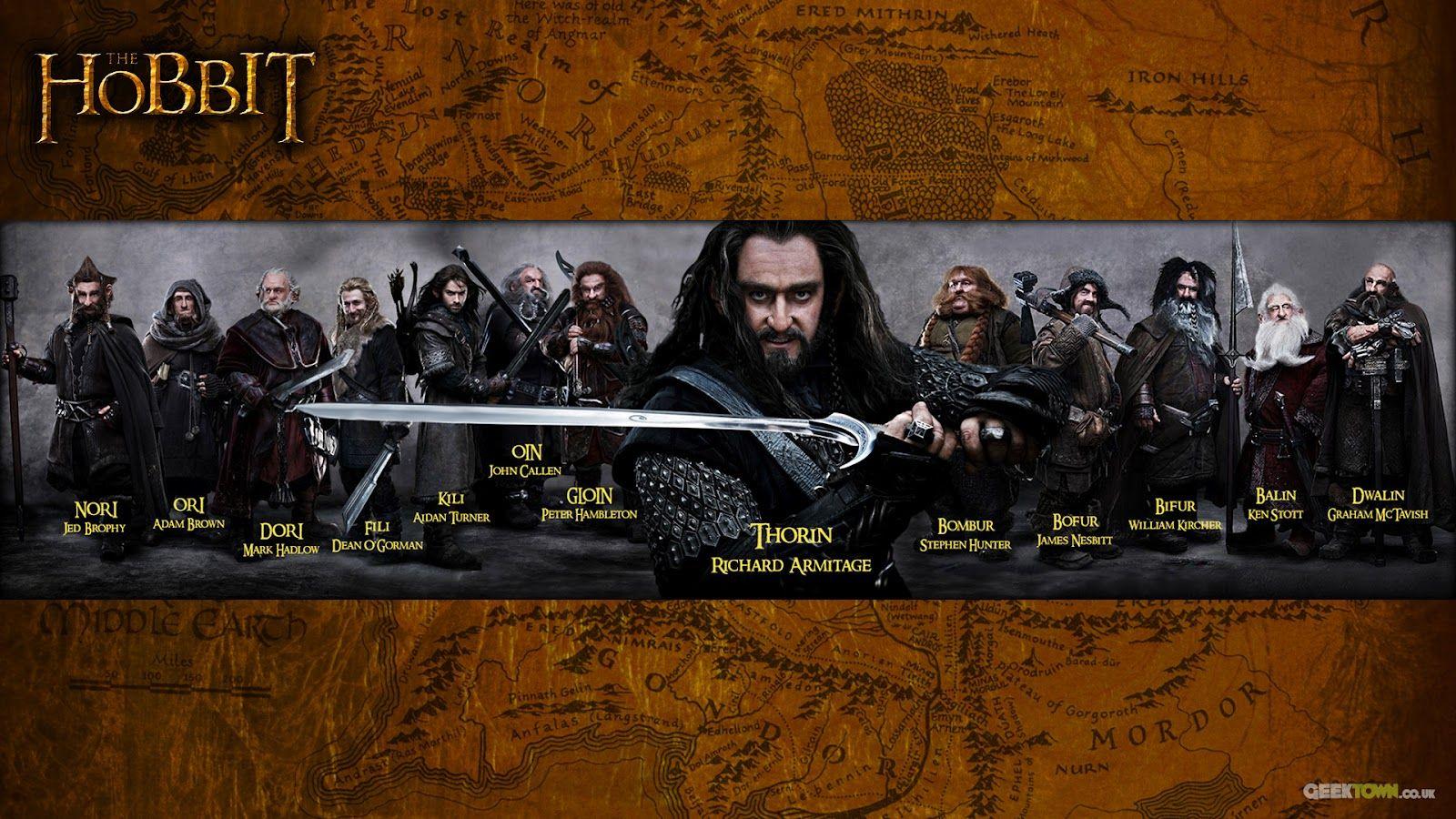 Wallpaper Land: Thorin Oakenshield and Dwarves
