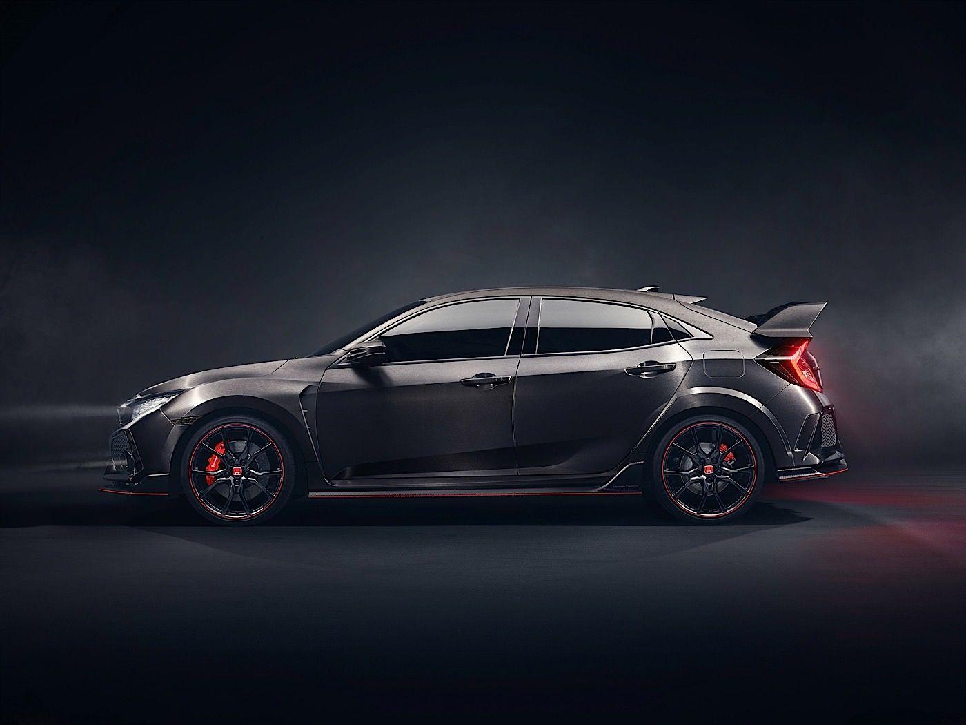 Paris Bound Honda Civic Type R Concept is a Wolf in Wolf Clothing