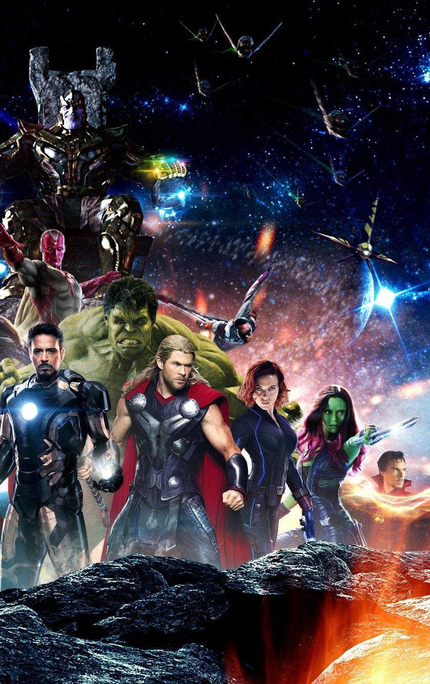 Download Infinity War All Superheroes 840x1336 Resolution, HD 4K