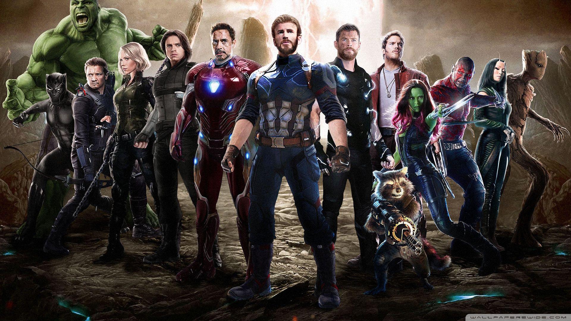 Avengers Infinity War 2018 Movie Fan Art ❤ 4K HD Desktop Wallpapers