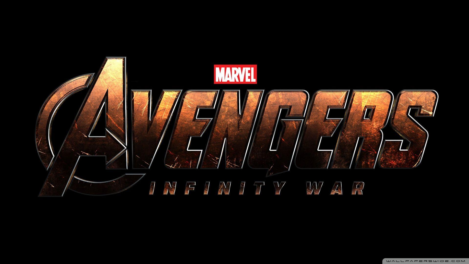 Avengers Infinity War Logo ❤ 4K HD Desktop Wallpaper for 4K Ultra