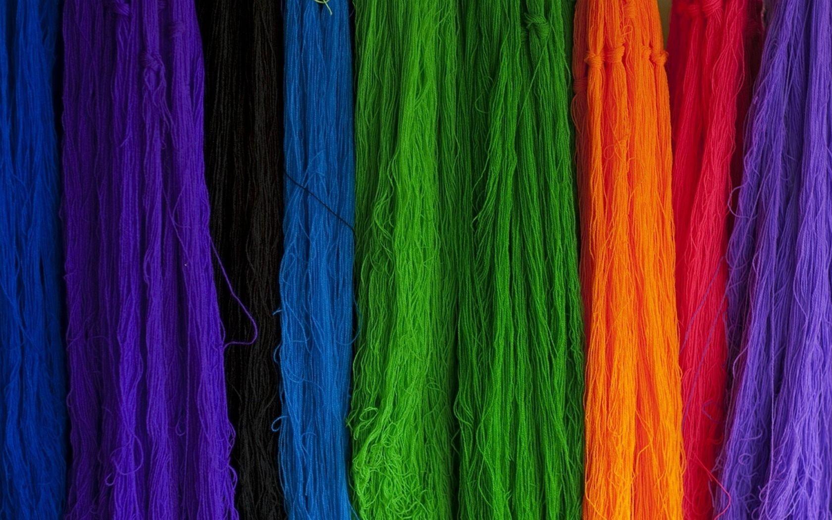 Colorful yarn wallpaper and image, picture, photo