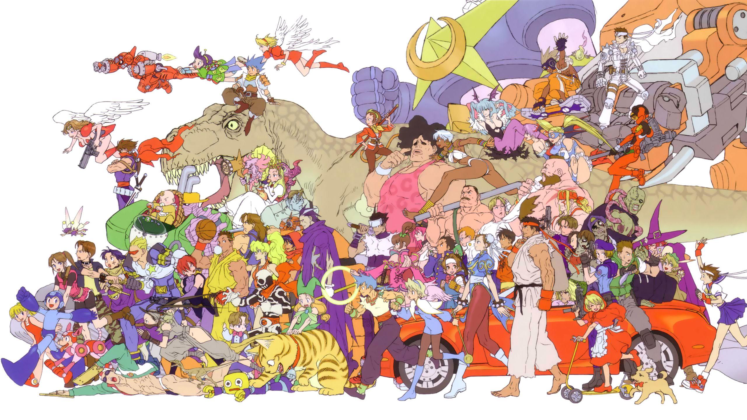 Adventure Quiz: Capcom World / Anime wallpaper