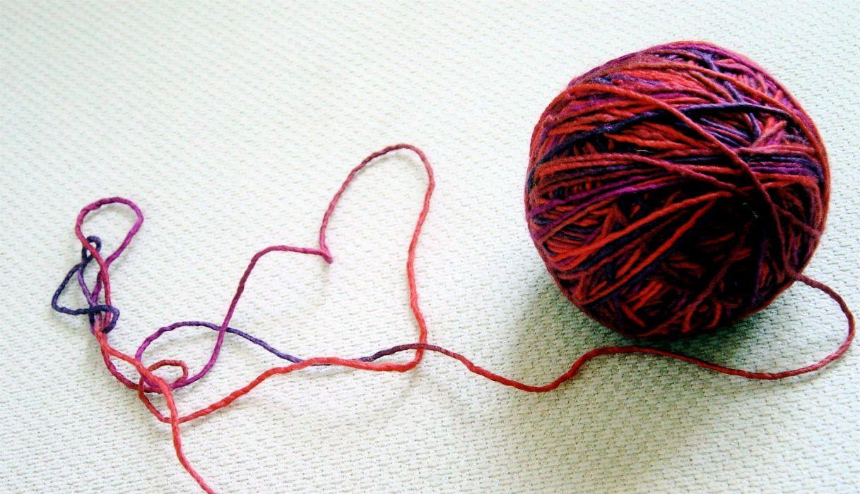Yarn string pattern knitting rope psychedelic bokeh craft wallpaper