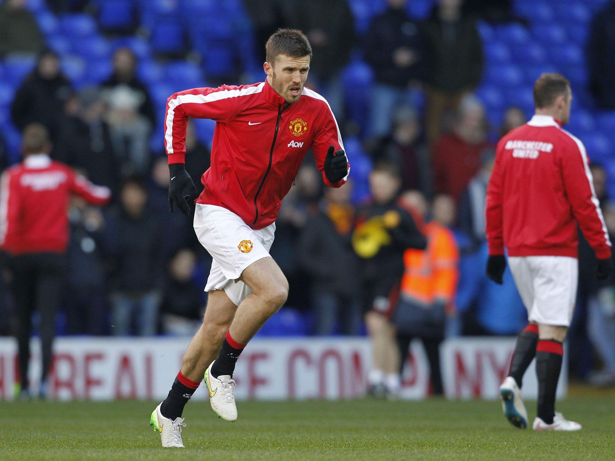 Michael Carrick ready to fight Bastian Schweinsteiger and Moran