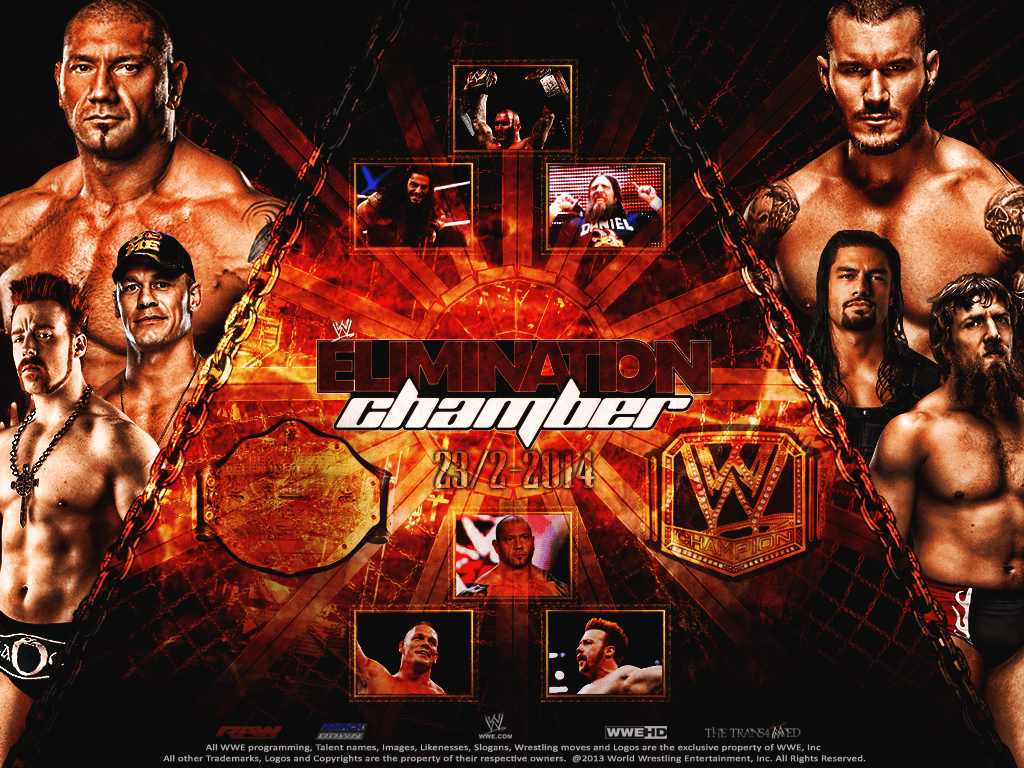 WWE Elimination Chamber 2014 Wallpaper