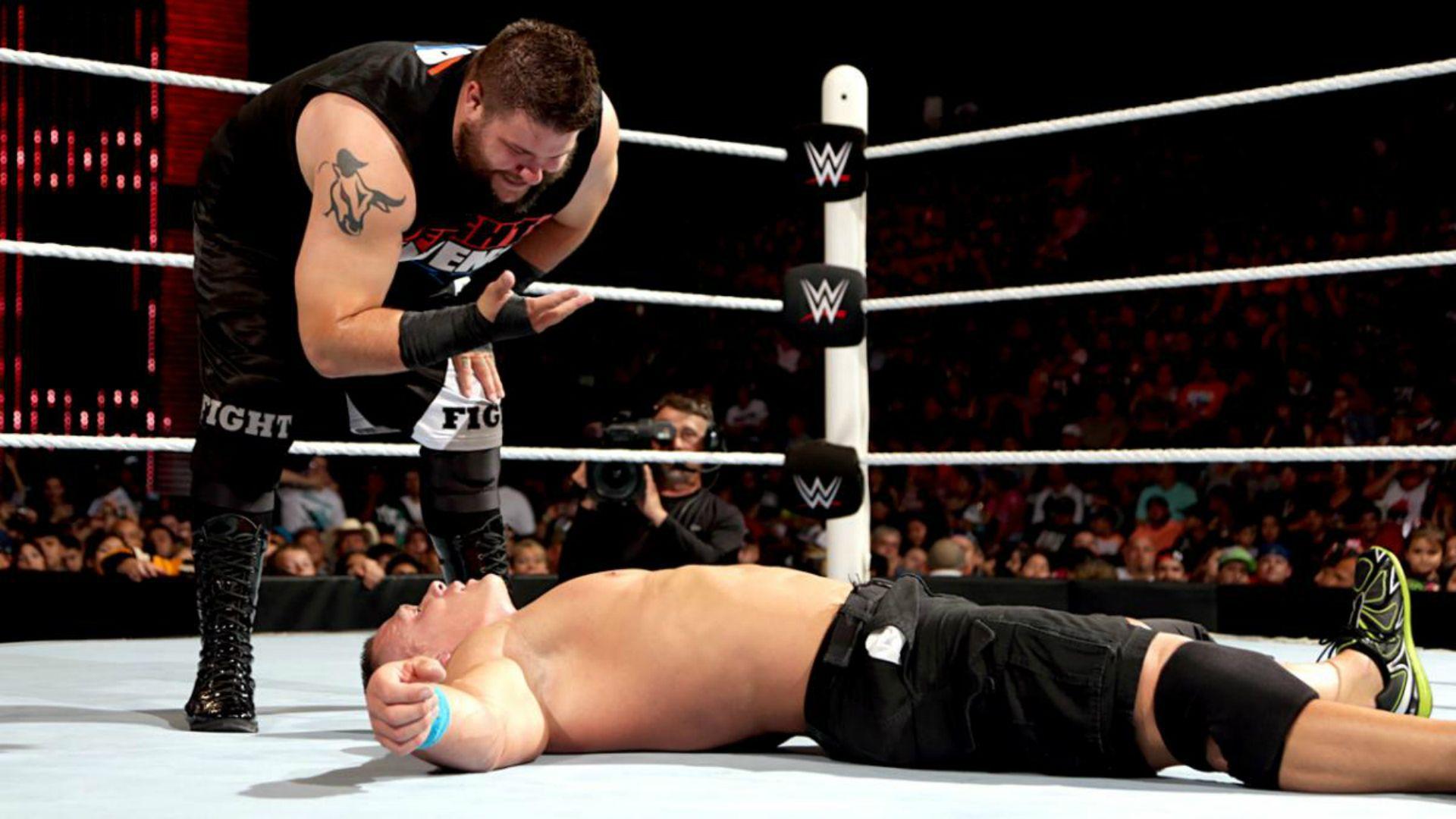 WWE Elimination Chamber: Kevin Owens beat John Cena. WWE