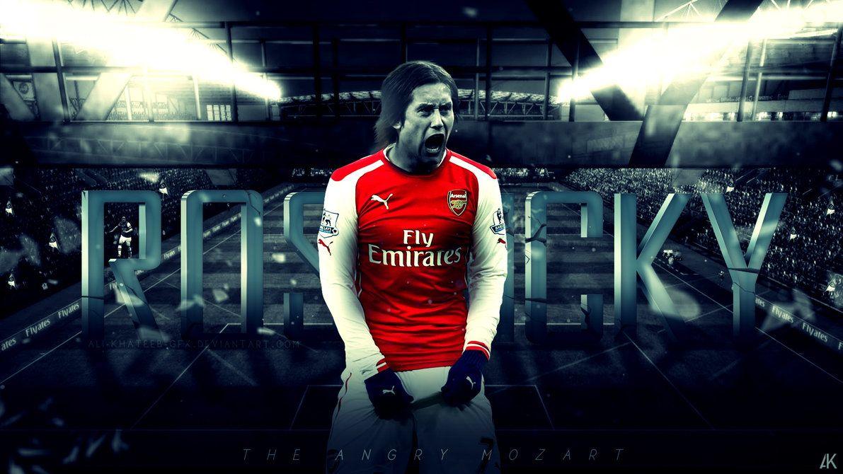 Tomas Rosicky ( Arsenal F.C. ) By Ali Khateeb Gfx