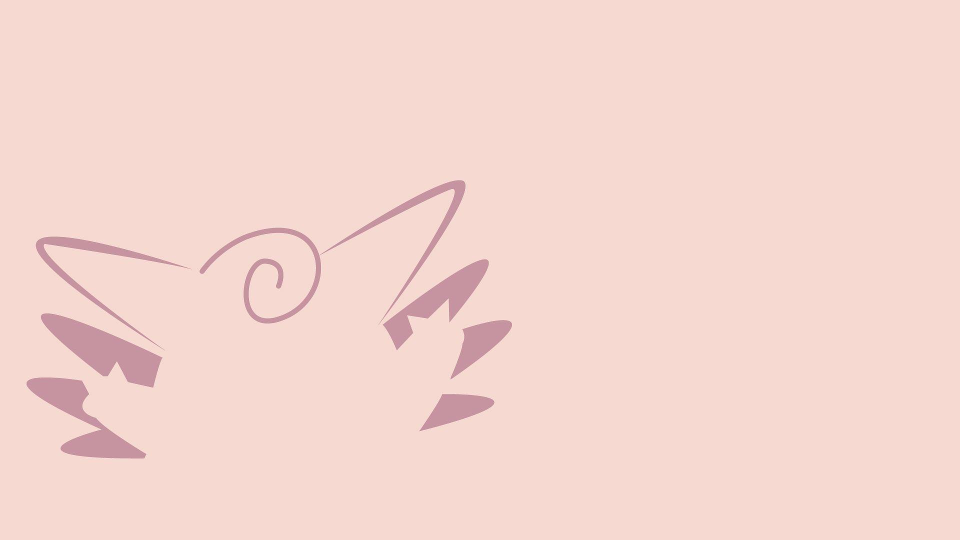 Download 1920x1080 Minimalistic Clefable