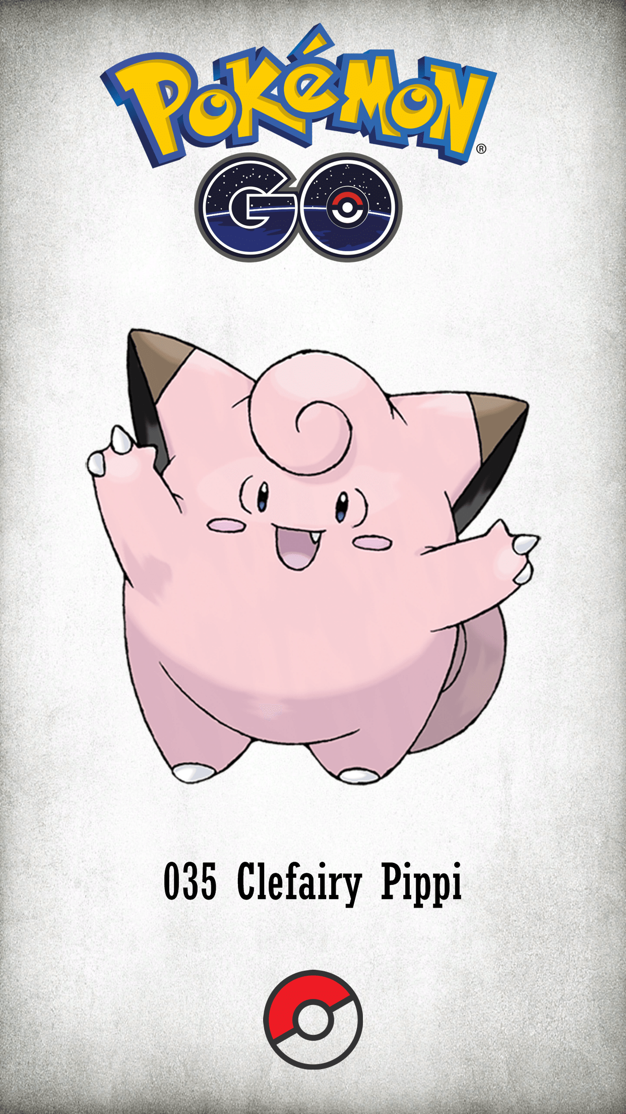 Character Clefairy Pippi