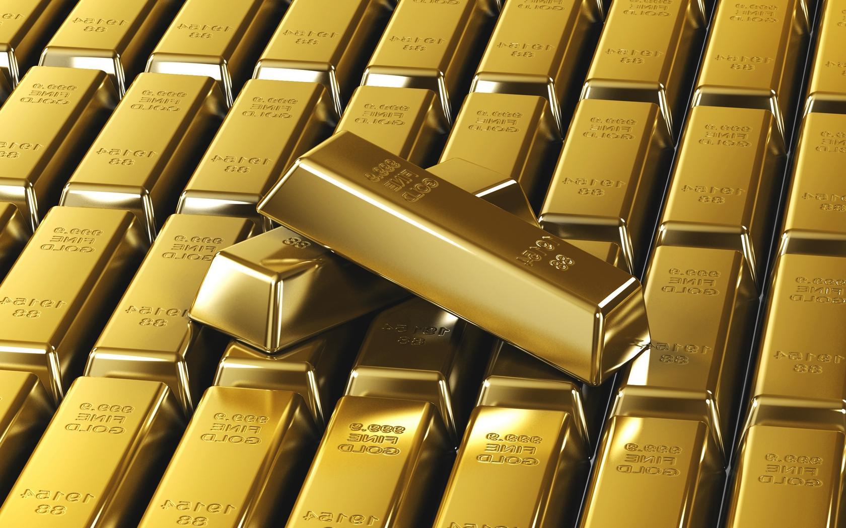 Gold Bars Wallpaper By Patrica