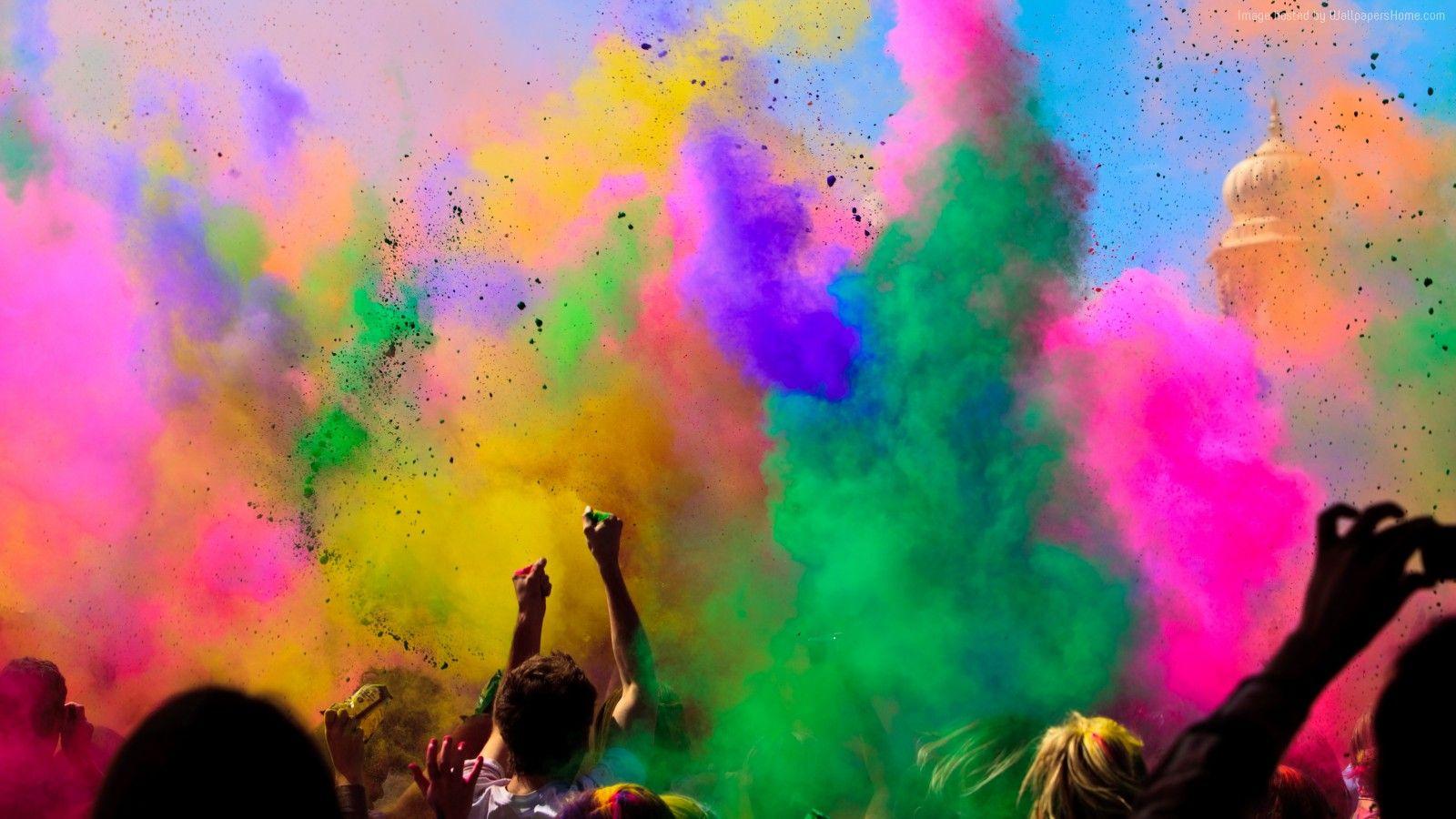 Holi Festival Of Colours HD Desktop Wallpaper, Instagram photo