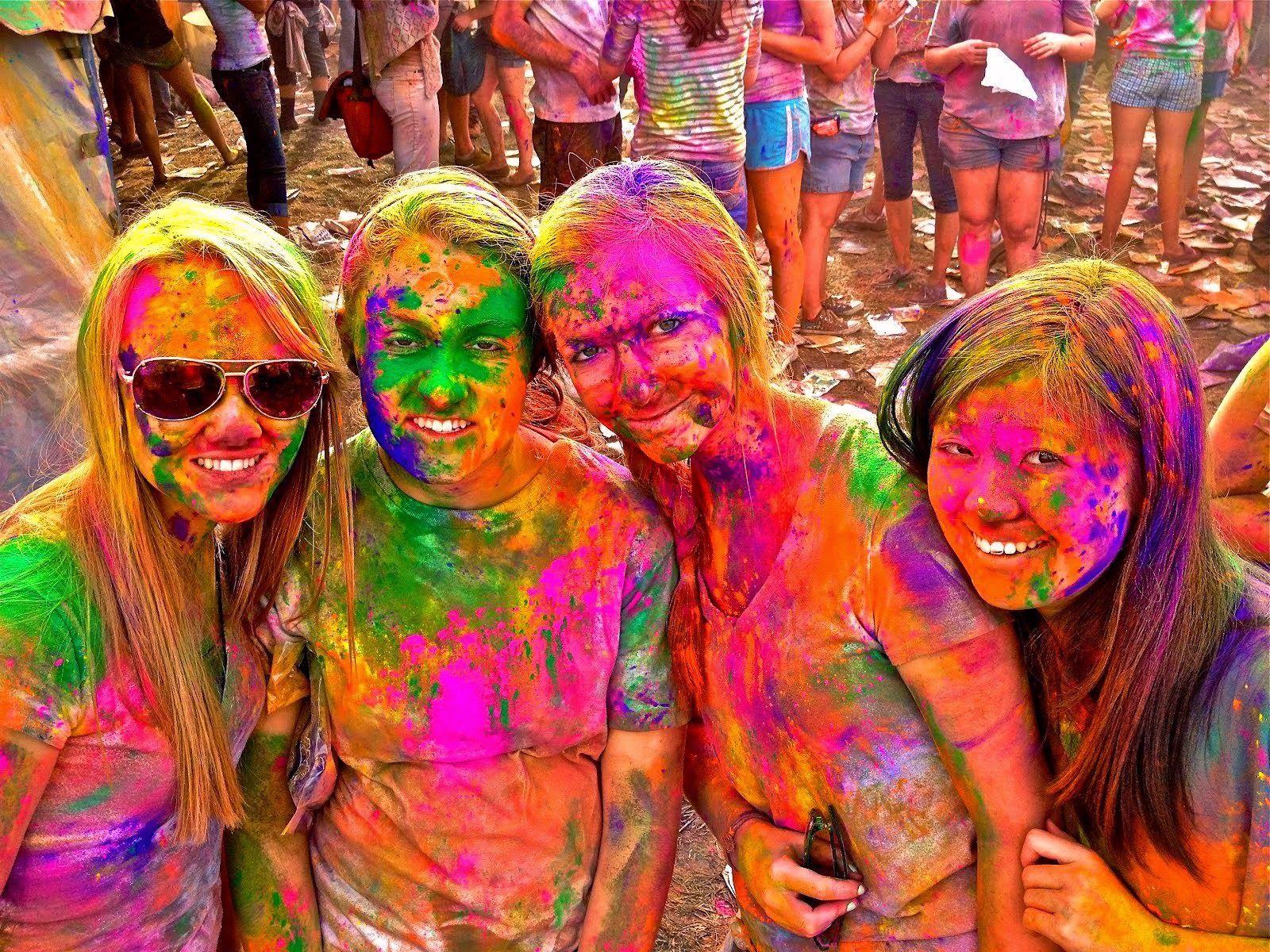 Best Holi Festival Colors Wallpaper -Beyond The Street Of India