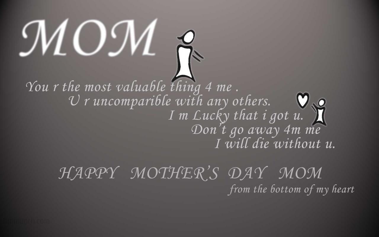 Happy Mother Day Wishes Messages from Kids Daughter & Son