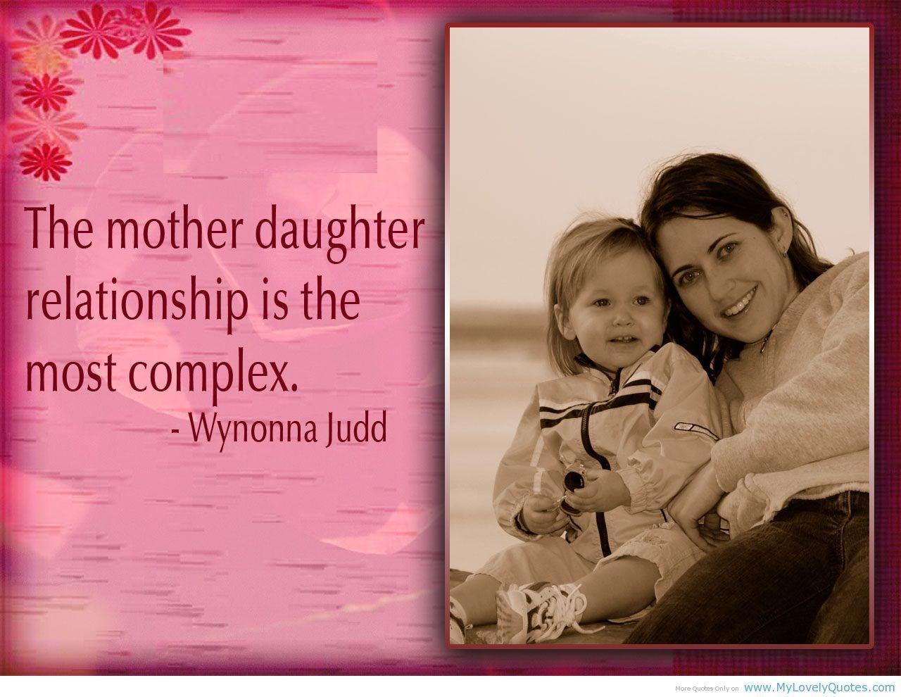 Widescreen Image About Daughters Daughter Quotes Happy On Mother