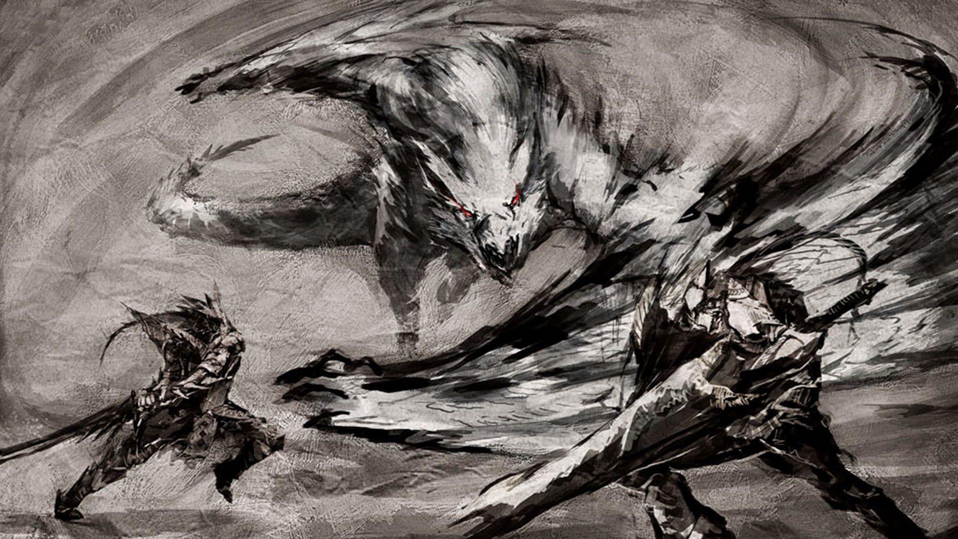 My 109 picture collection of Monster Hunter Wallpaper and art