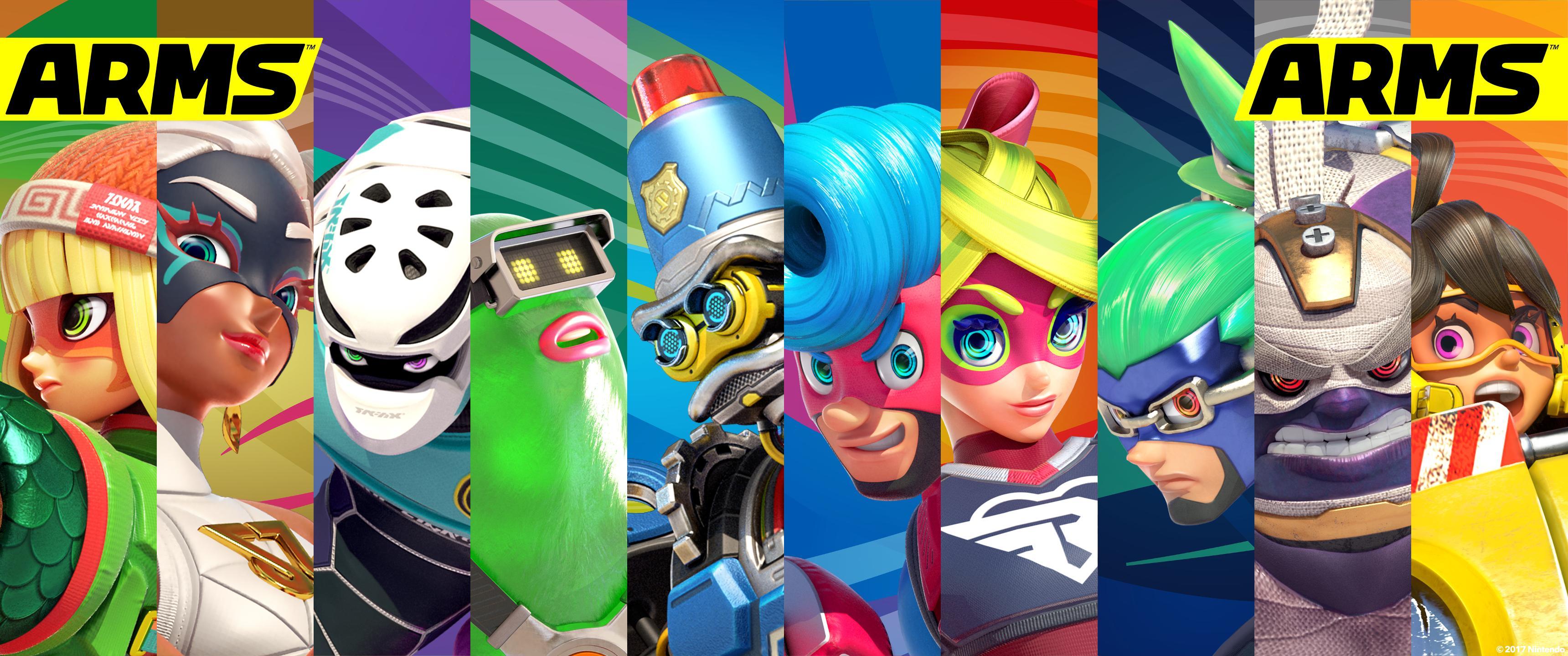 Arms Nintendo Switch Wallpapers Wallpaper Cave