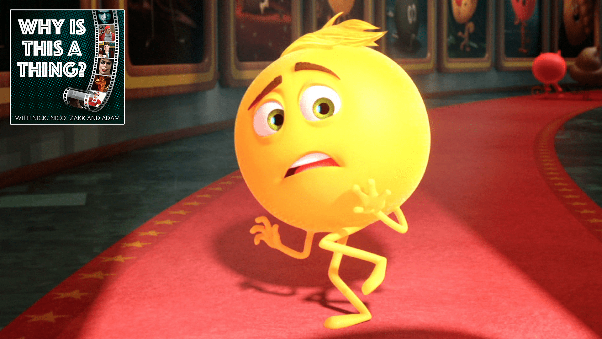 The Emoji Movie. Too Many Thoughts