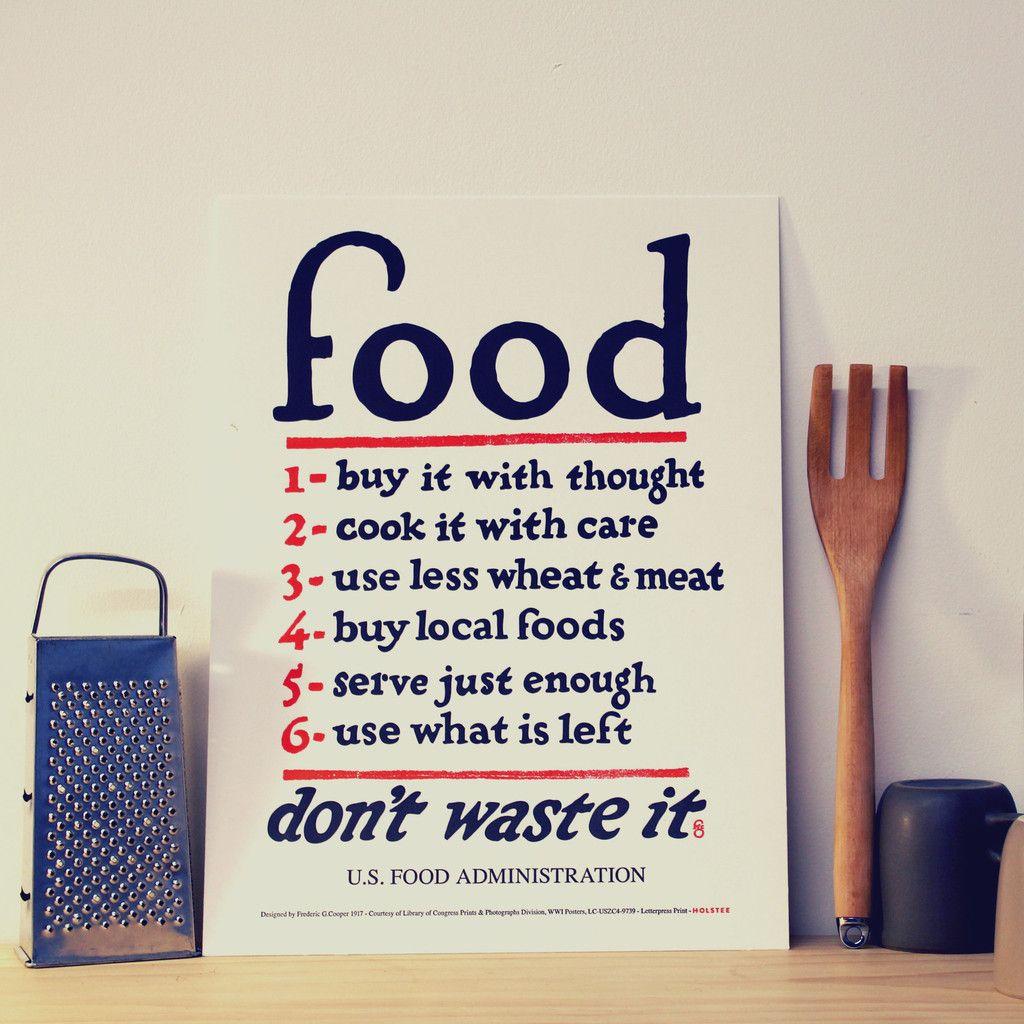 Nourishment: Food Rules Print. Food posters, Food and Recipes
