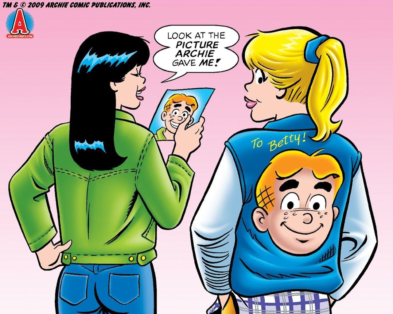 Betty And Veronica Wallpaper Wp500164