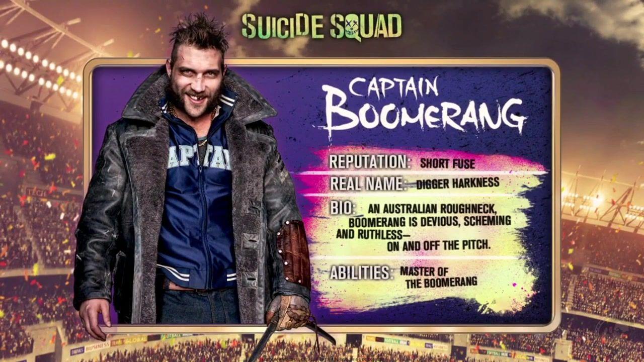 Captain Boomerang Meet the Team. Suicide Squad